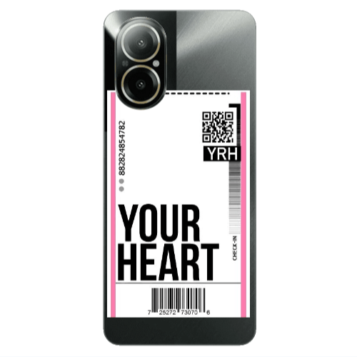 Realme C67 Your Heart YRH Transparent Silicone TPU Θήκη
