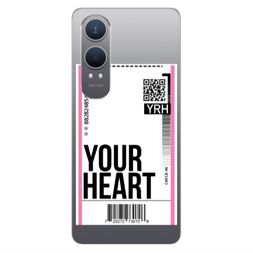 Oneplus Nord Ce 4 lite Your Heart YRH Transparent Silicone TPU Θήκη