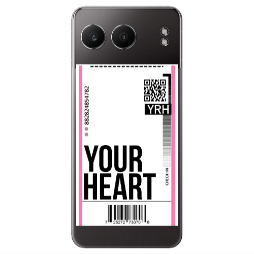 Oneplus Nord 4 Your Heart YRH Transparent Silicone TPU Θήκη