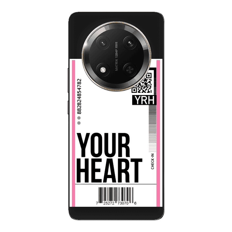 Honor Magic 7 Lite Your Heart YRH Black Colored Silicone TPU Θήκη