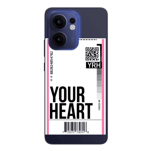 Oppo Reno13 FS Your Heart YRH Transparent Silicone TPU Θήκη