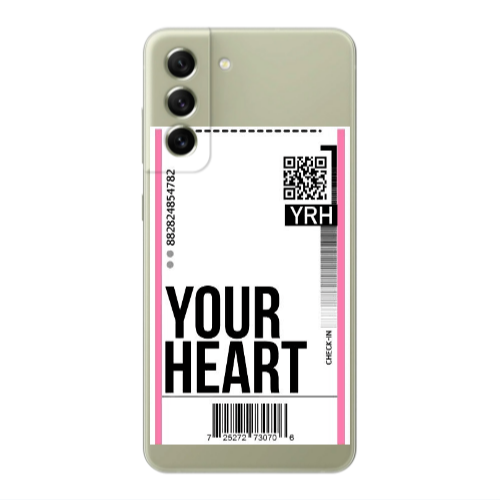 Samsung S22 Plus Your Heart YRH Transparent Silicone TPU Θήκη