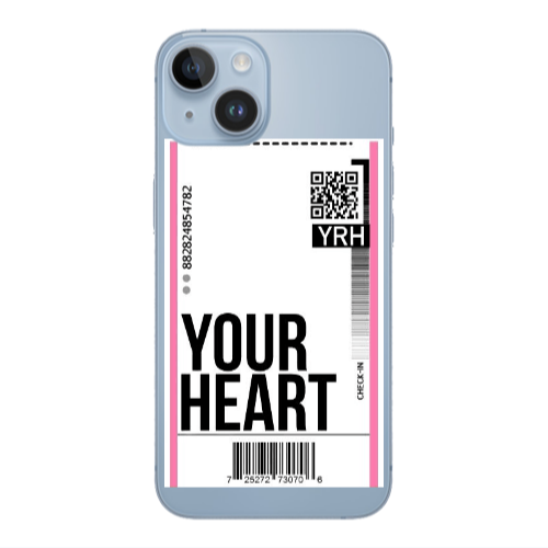 Apple iPhone 14 Plus Your Heart YRH Transparent Silicone TPU Θήκη