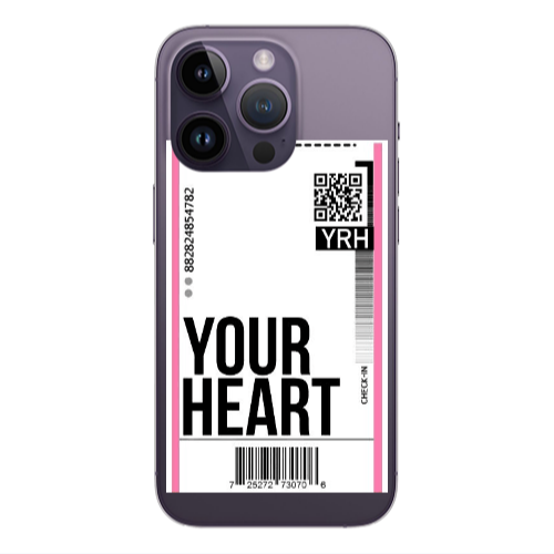 Apple iPhone 14 Pro  Your Heart YRH Transparent Silicone TPU Θήκη