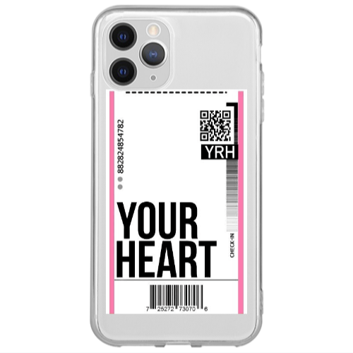 Apple iPhone 13 Pro Your Heart YRH Transparent Silicone TPU Θήκη