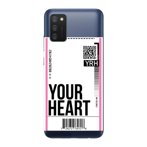 Samsung A03S Your Heart YRH Transparent Silicone TPU Θήκη