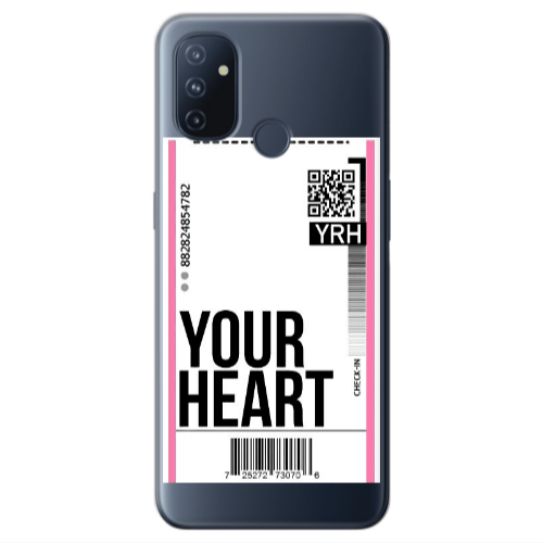 Oneplus Nord 100 Your Heart YRH Transparent Silicone TPU Θήκη
