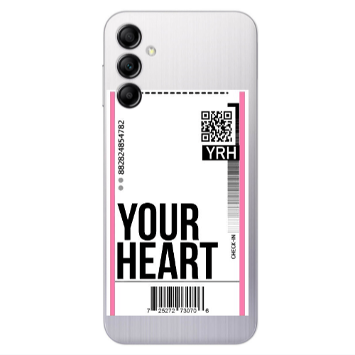 Samsung A24 Your Heart YRH Transparent Silicone TPU Θήκη