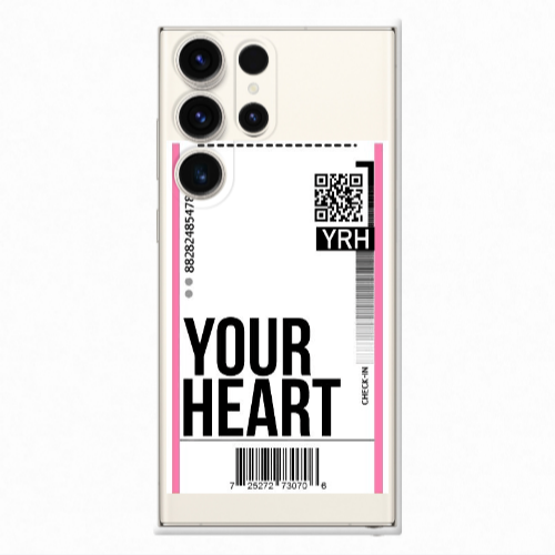Samsung S23 Ultra Your Heart YRH Transparent Silicone TPU Θήκη