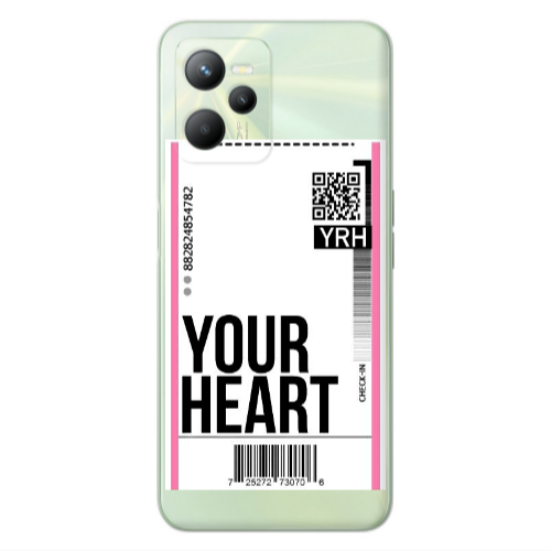Realme C35 Your Heart YRH Transparent Silicone TPU Θήκη