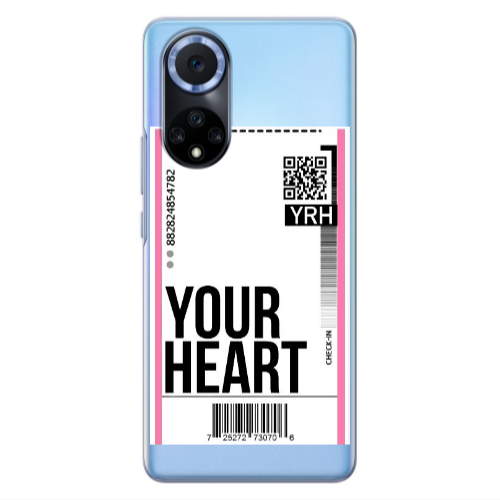 Huawei Nova 9 Your Heart YRH Transparent Silicone TPU Θήκη