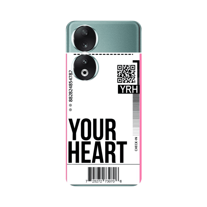 Honor 90 5G Your Heart YRH Transparent Silicone TPU Θήκη