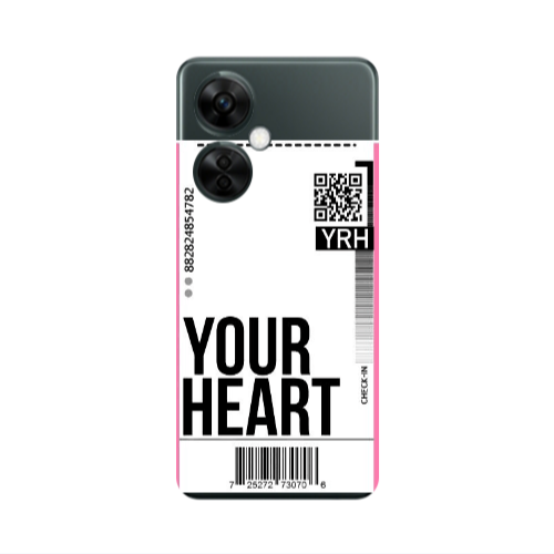 Oneplus Nord CE 3 Lite 5G Your Heart YRH Transparent Silicone TPU Θήκη