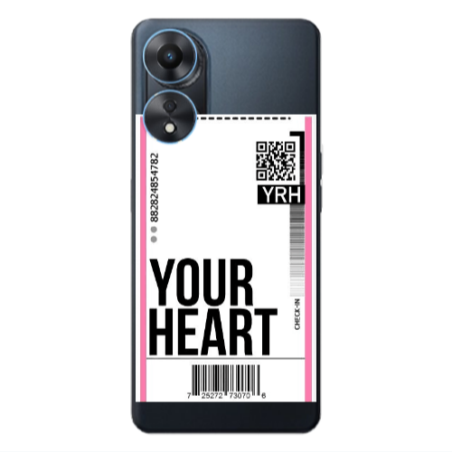 Oppo A 98 Your Heart YRH Transparent Silicone TPU Θήκη