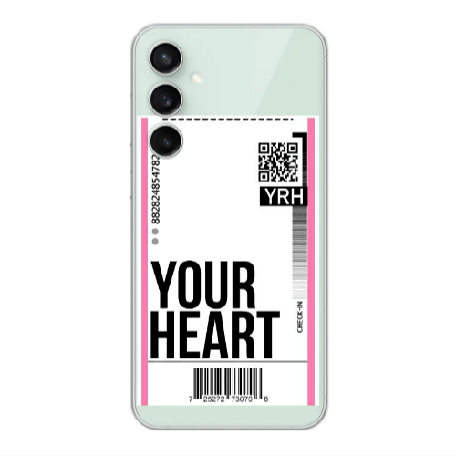 Samsung S24 Plus Your Heart YRH Transparent Silicone TPU Θήκη