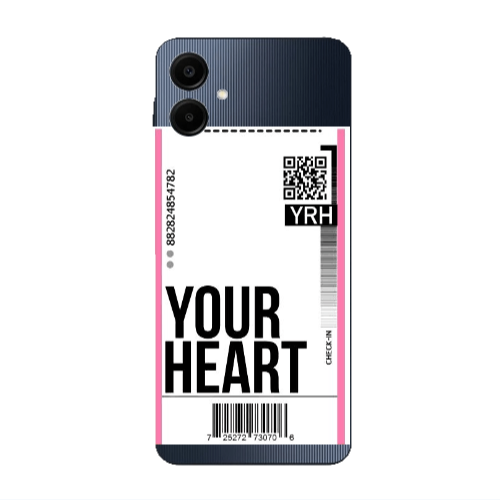 Samsung A06 Your Heart YRH Transparent Silicone TPU Θήκη