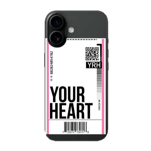 Apple Iphone 16 Your Heart YRH Transparent Silicone TPU Θήκη