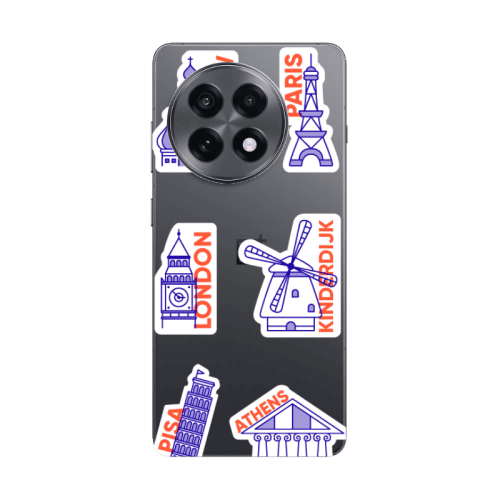 Oneplus 13 R Pisa Athens Transparent Silicone TPU Θήκη