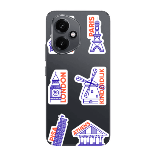 Honor Magic 400 Pisa Athens Transparent Silicone TPU Θήκη