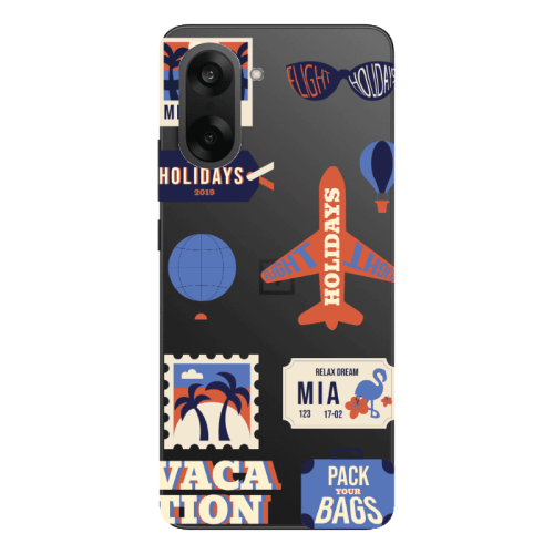 Oneplus Nord CE 5 Vacation Transparent Silicone TPU Θήκη