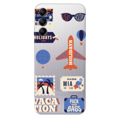 Samsung A24 Vacation Transparent Silicone TPU Θήκη