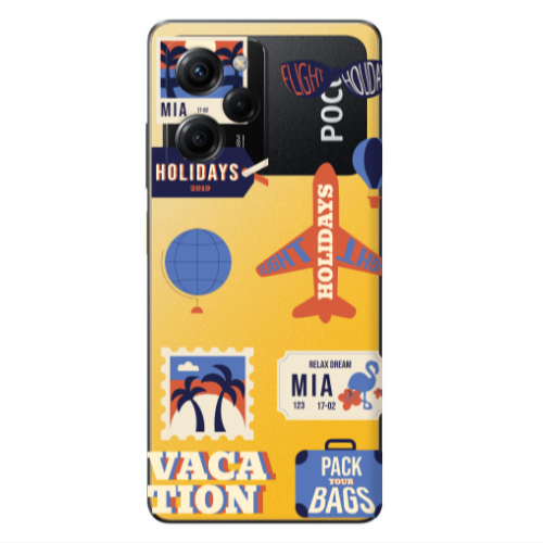 Xiaomi Poco X5 Pro Vacation Transparent Silicone TPU Θήκη