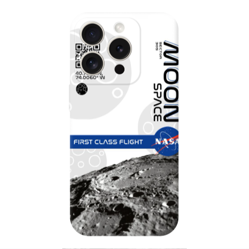 Apple Iphone 16 Pro Moon Space Transparent Silicone TPU Θήκη