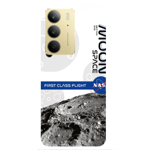 Realme C 75 Moon Space Transparent Silicone TPU Θήκη