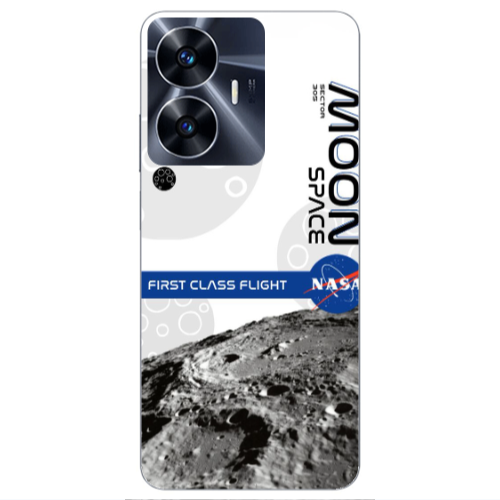 Realme Note 50 Moon Space Transparent Silicone TPU Θήκη