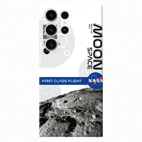 Samsung S25 Ultra Moon Space Transparent Silicone TPU Θήκη