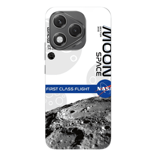 Honor 400 Lite Moon Space Transparent Silicone TPU Θήκη