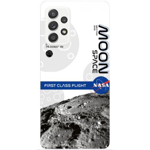 Samsung A52 Moon Space Transparent Silicone TPU Θήκη
