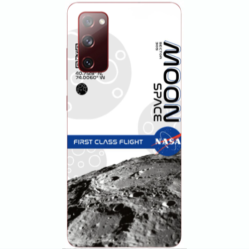 Samsung S20 FE Moon Space Transparent Silicone TPU Θήκη