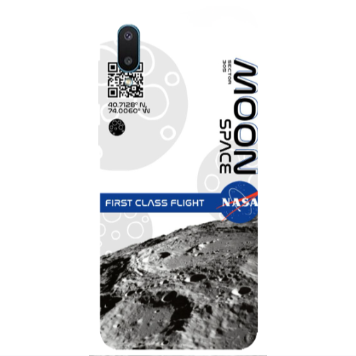 Samsung A02 Moon Space Transparent Silicone TPU Θήκη