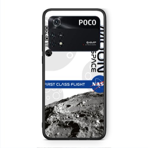 Xiaomi Poco M4 Pro 4G Moon Space Black Glossy Θήκη