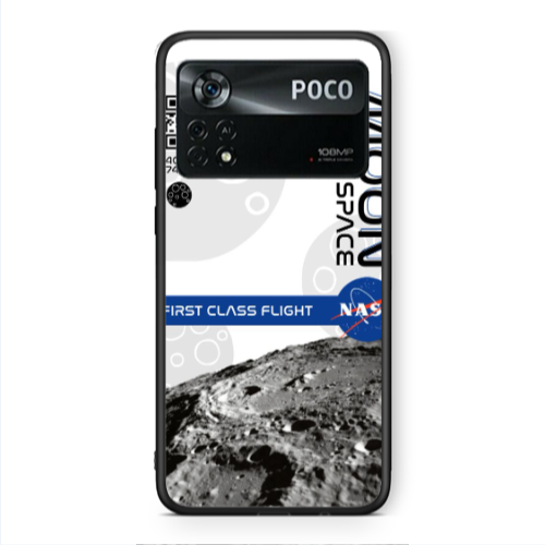 Xiaomi Poco X4 Pro Moon Space Black Glossy Θήκη