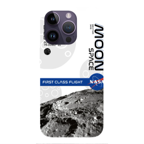 Apple iPhone 14 Pro  Moon Space Transparent Silicone TPU Θήκη