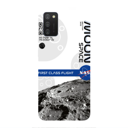 Samsung A03S Moon Space Transparent Silicone TPU Θήκη