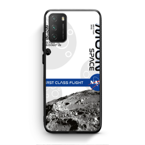 Xiaomi Poco M3 Moon Space Black Glossy Θήκη