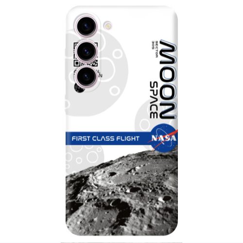 Samsung S23 Plus Moon Space Transparent Silicone TPU Θήκη