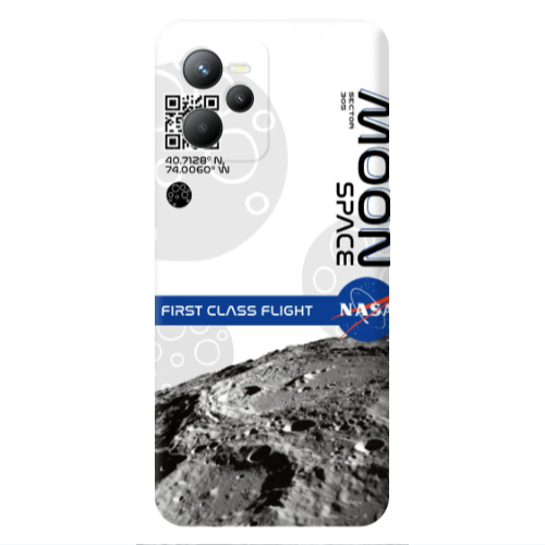 Realme C35 Moon Space Transparent Silicone TPU Θήκη