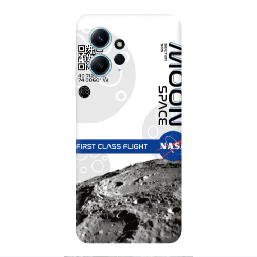 Xiaomi Redmi Note 12 4G Moon Space Transparent Silicone TPU Θήκη