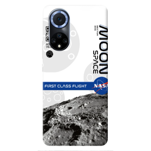 Huawei Nova 9 Moon Space Transparent Silicone TPU Θήκη