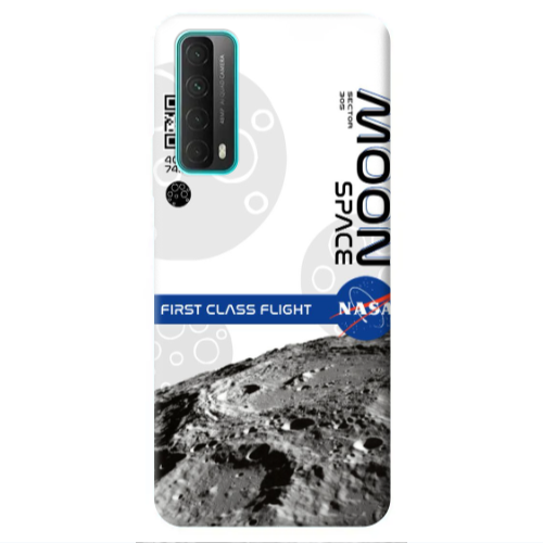 Huawei P Smart 2021 Moon Space Transparent Silicone TPU Θήκη