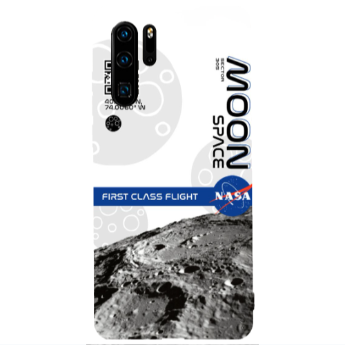 Huawei P30 Pro Moon Space Transparent Silicone TPU Θήκη