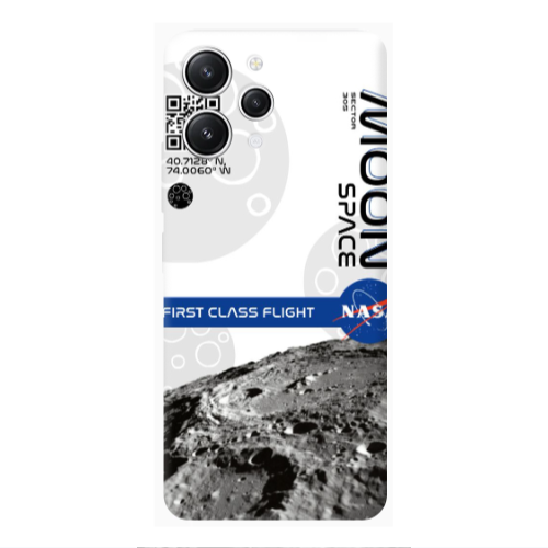 Xiaomi Redmi 12 Moon Space Transparent Silicone TPU Θήκη
