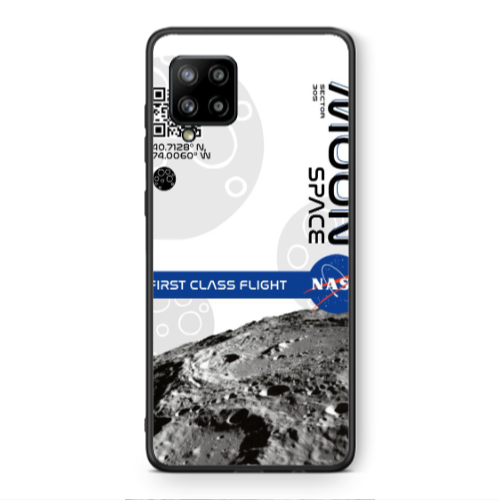 Samsung A42 5G Moon Space Black Glossy Θήκη