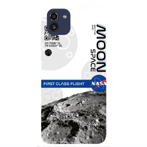 Samsung A03 Moon Space Transparent Silicone TPU Θήκη