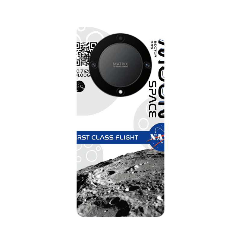 Honor Magic5 Lite 5G Moon Space Transparent Silicone TPU Θήκη