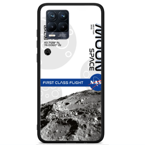 Realme 8 i Moon Space Black Glossy Θήκη